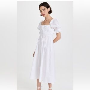 Playa Lucia white midi